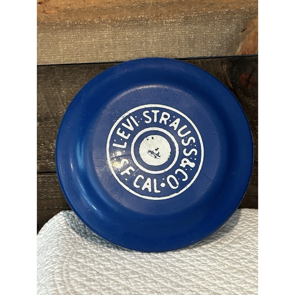 Vintage Levi Strauss & Co Frisbee San Fran California Made In‎ USA